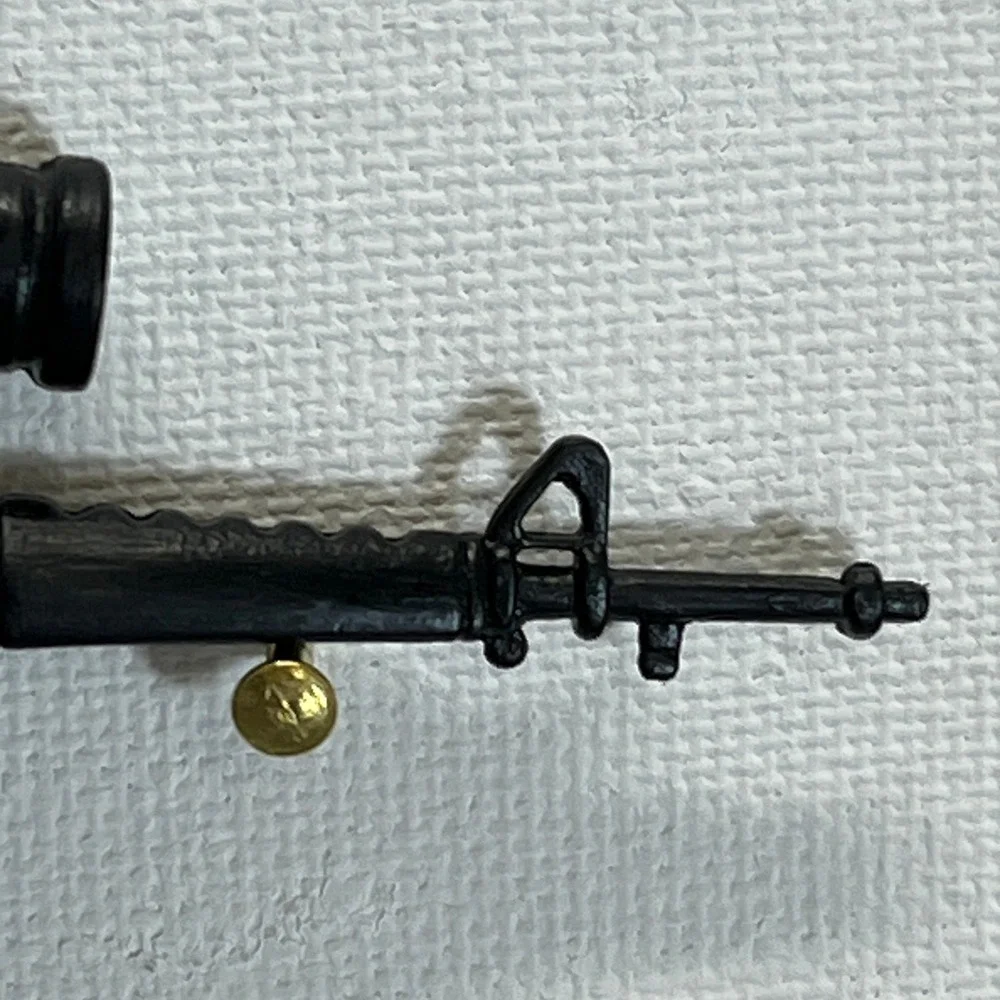 1985 GI Joe Frostbite Rifle Gun Hasbro Vintage Action Figure Accessory Black